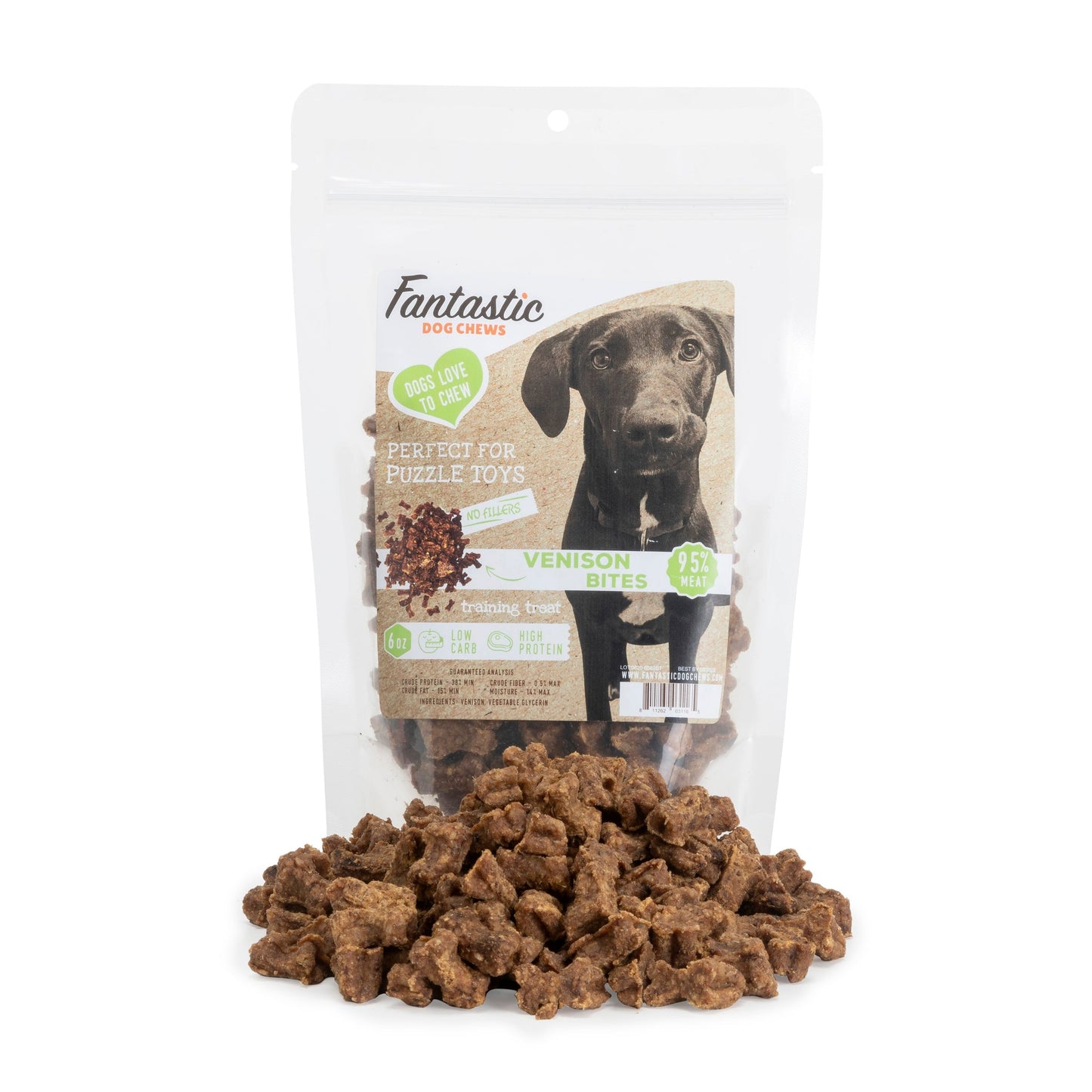Fantastic Dog Chews Venison Bites Training Treats
