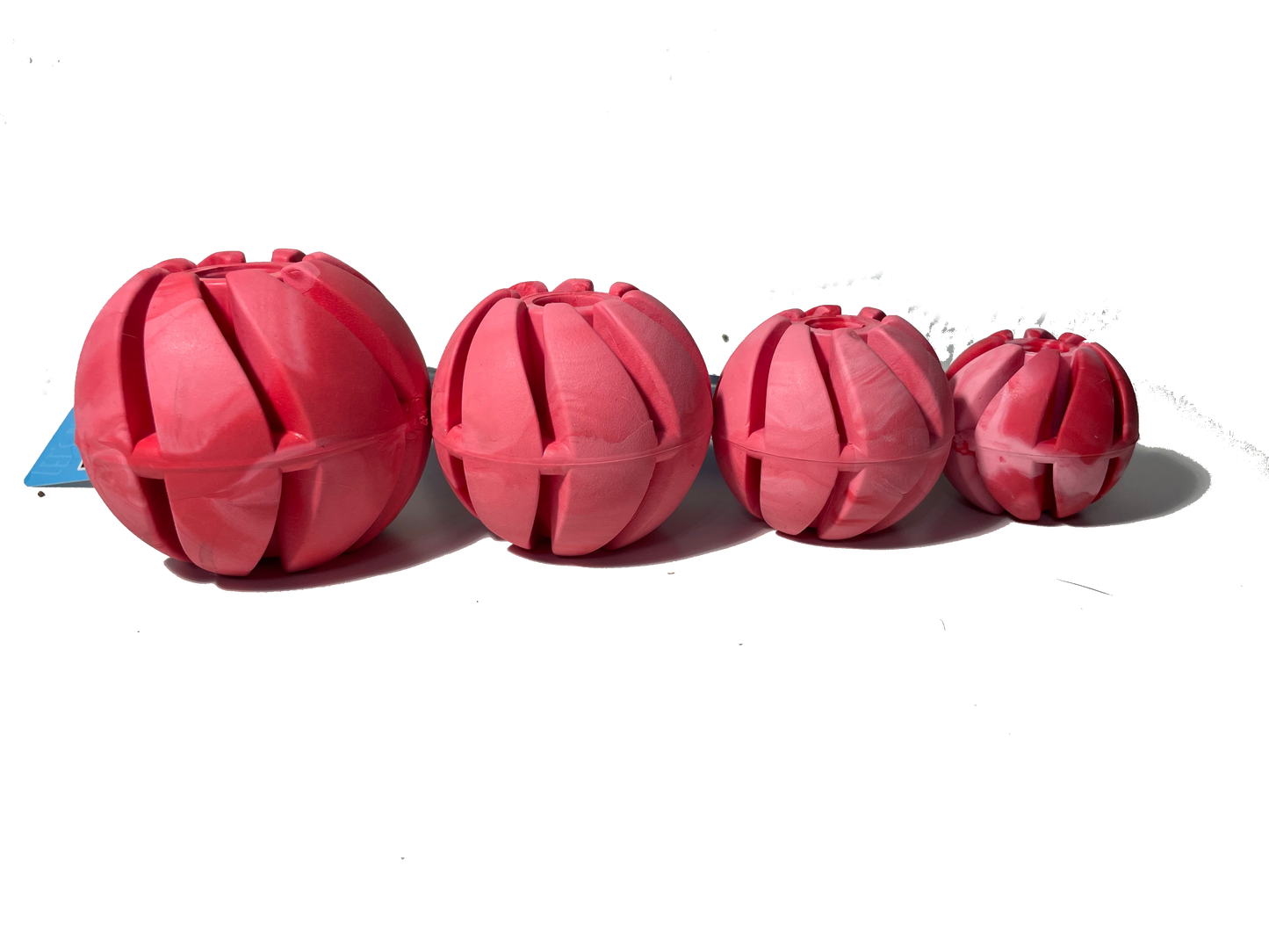 Dogline Rubber Dog Spiral Ball Toy