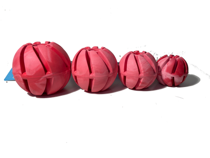 Dogline Rubber Dog Spiral Ball Toy