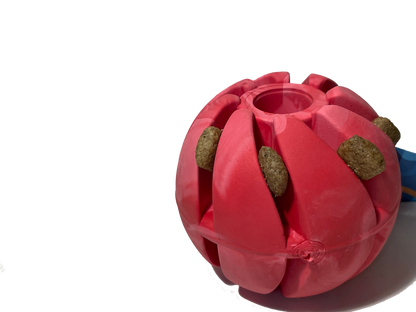 Dogline Rubber Dog Spiral Ball Toy