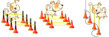 FitPAWS Hurlde Set 4 Jumps