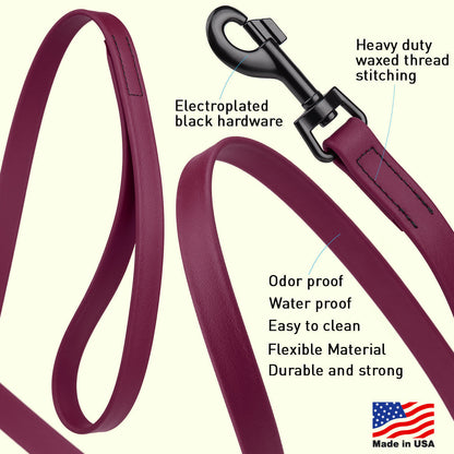 Dogline Biothane 6 foot Dog Leash