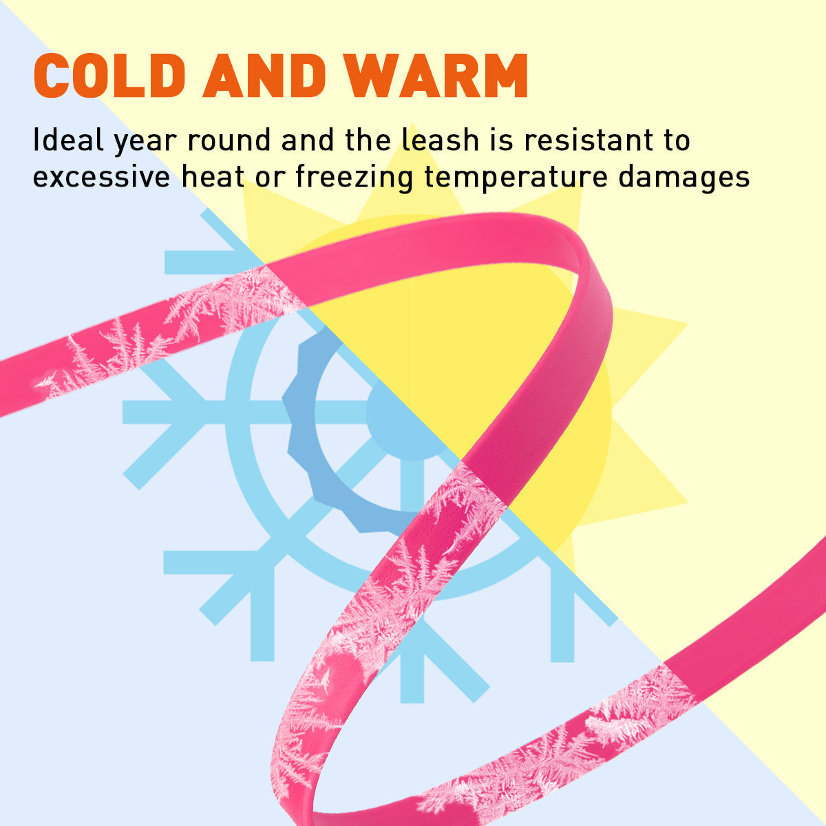 Dogline Biothane 6 foot Dog Leash