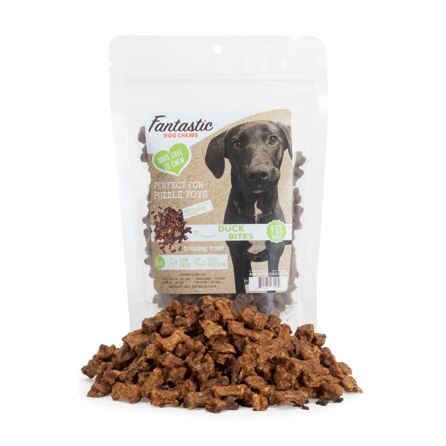 Fantastic Dog Chews Duck Bites Training Treats