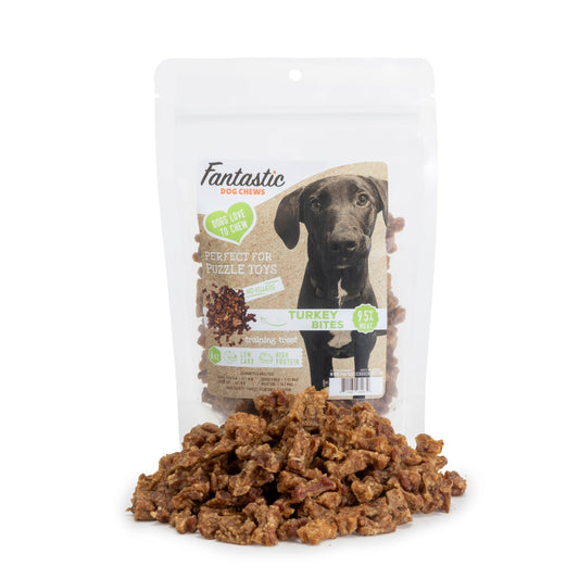 Fantastic Dog Chews Turkey Bites Training Treats