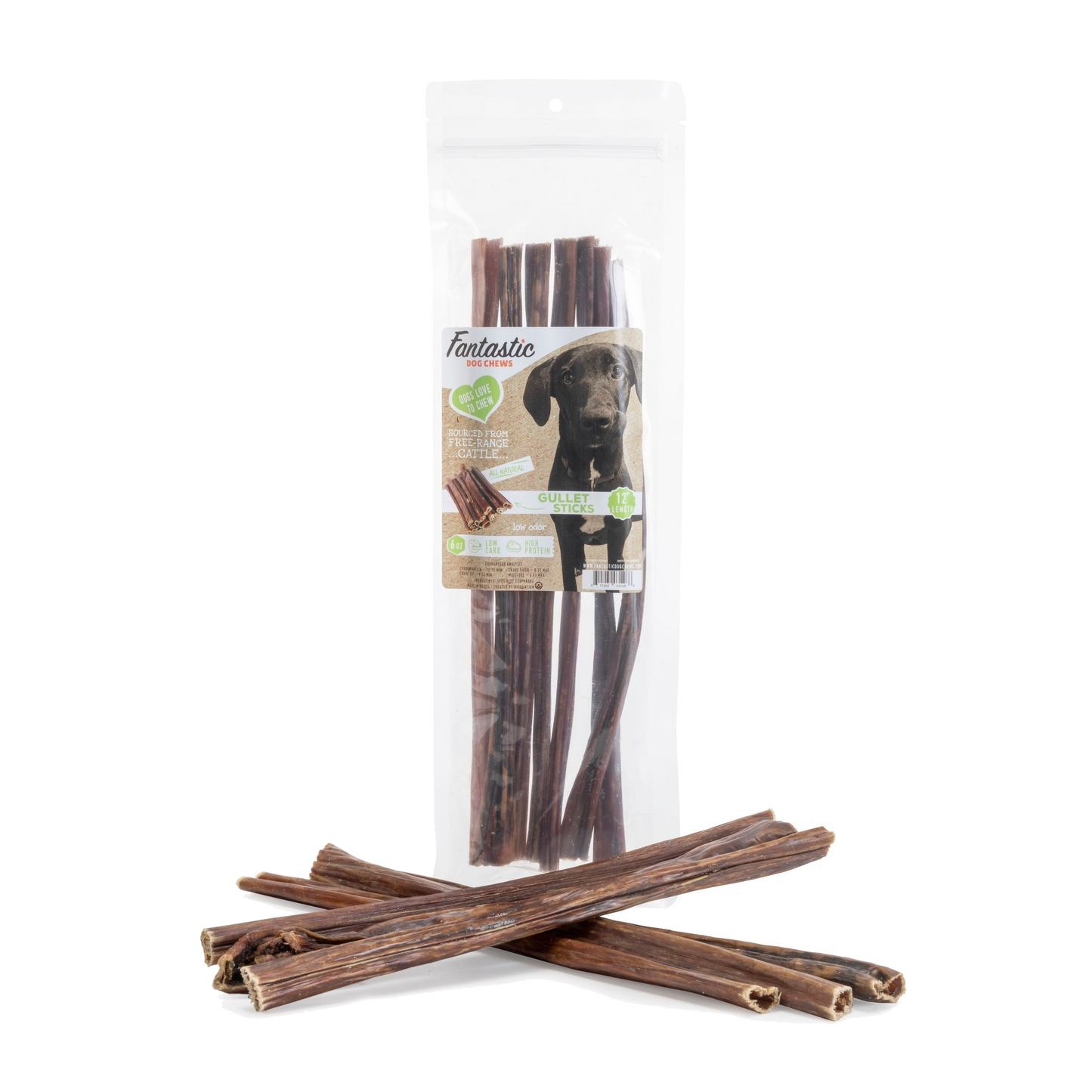 Fantastic Dog Chews Beef Gullet Sticks