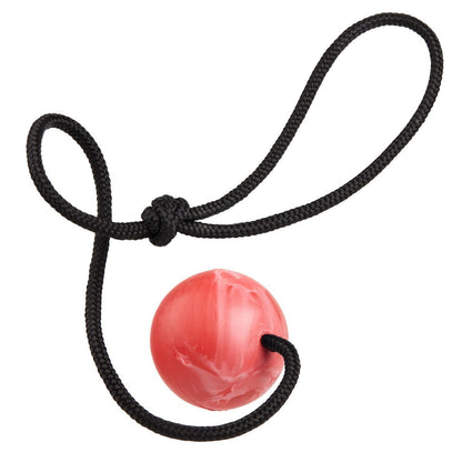 Dogline Rubber Euro Rope Dog Ball
