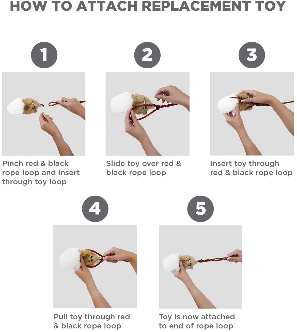 Tail Teaser Dog Flirt Pole