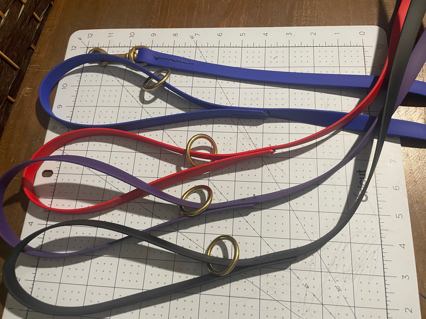 Give the Dog a Ball 6 foot BioThane Leash with Accessory Ring