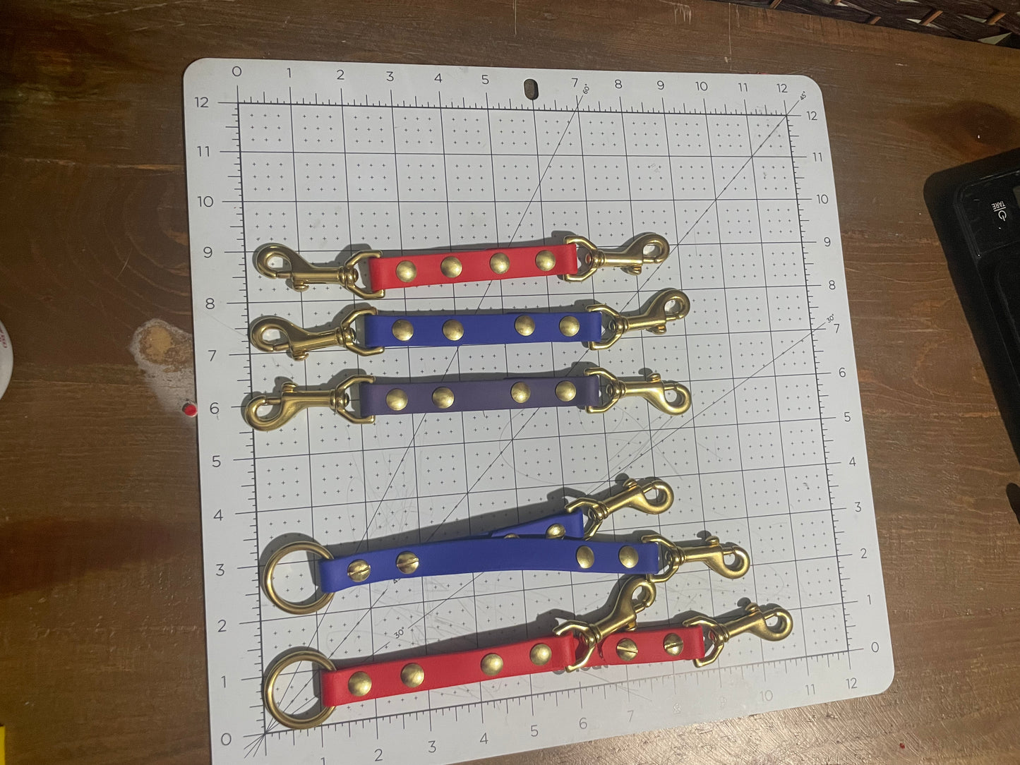 Give the Dog a Ball BioThane Dog Collar Safety Backup Tab