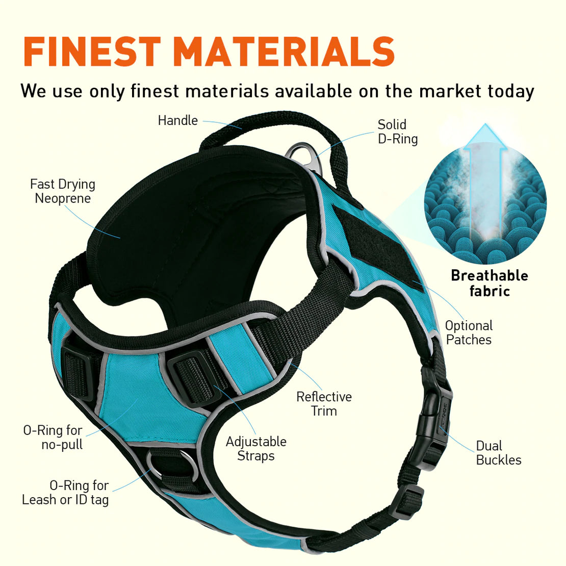 Dogline Quest No Pull Harness