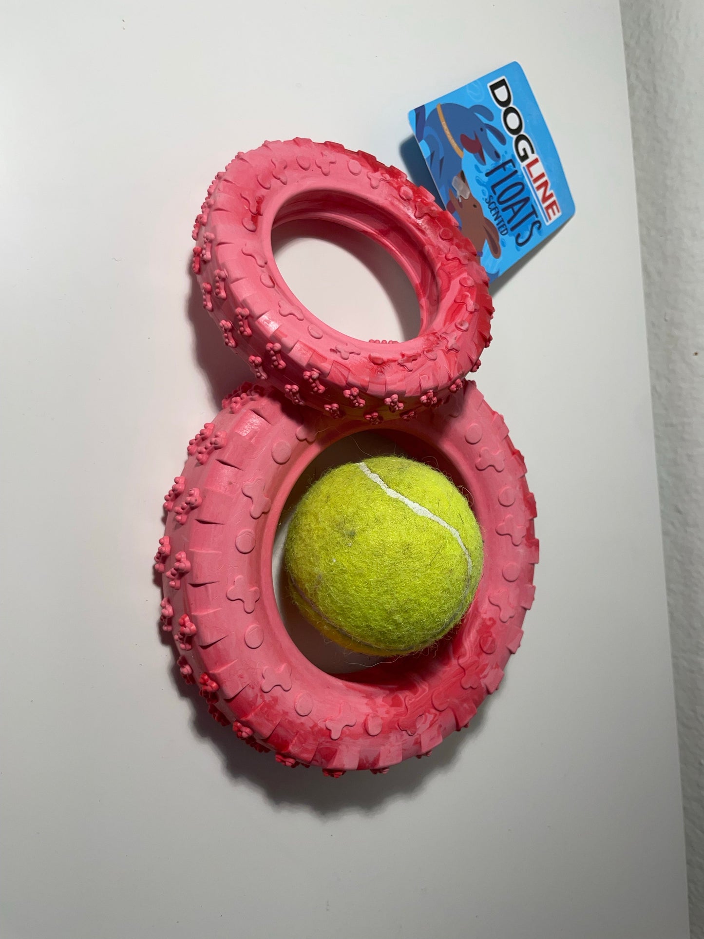 Dogline Rubber Dog Tire Toy