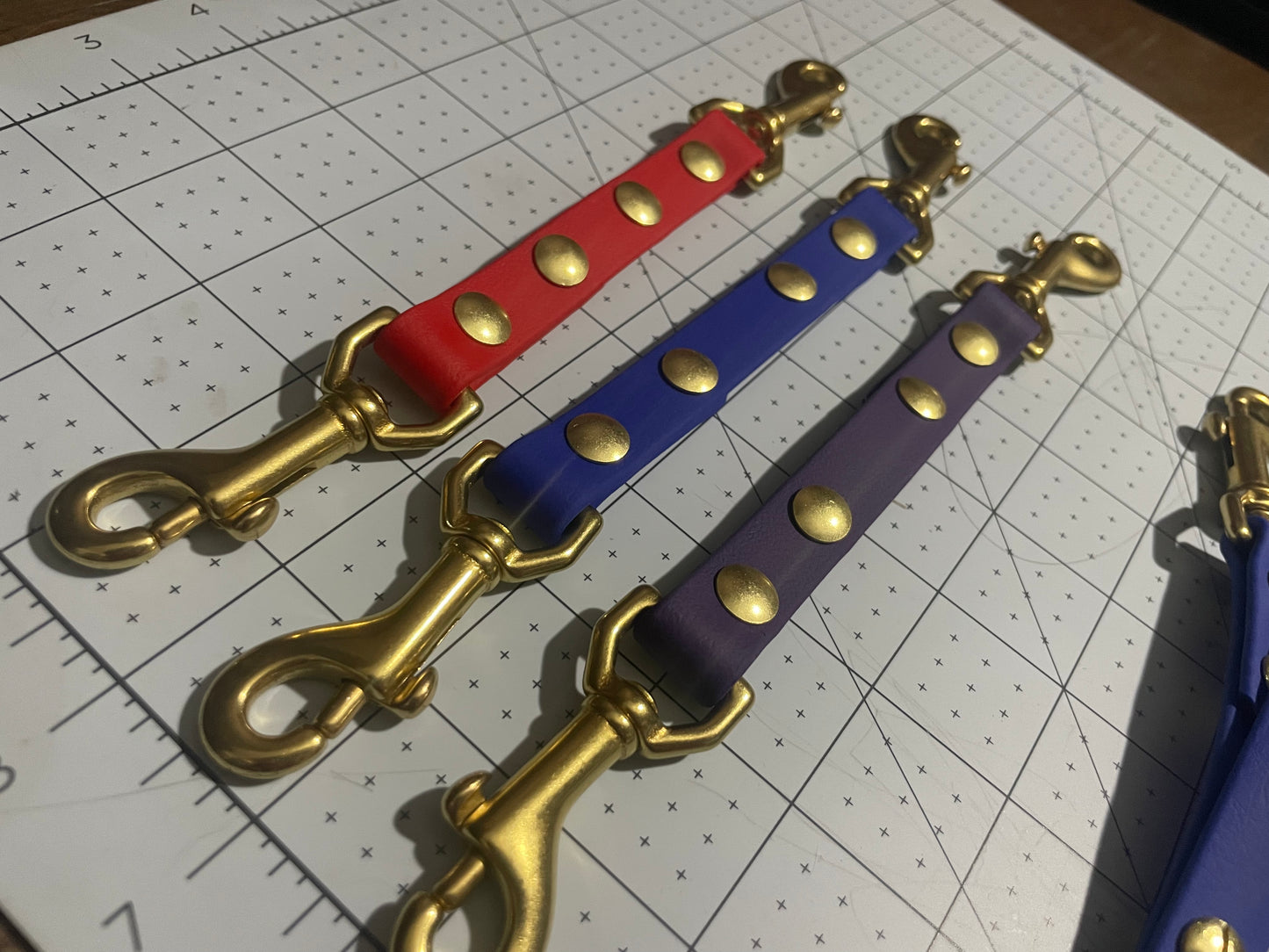 Give the Dog a Ball BioThane Dog Collar Safety Backup Tab