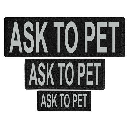 Dogline Removable Rectangle Patches